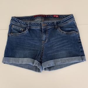 Arizona Jeans Cuffed Plus Size Shorts Girls Size 18 1/2 Plus